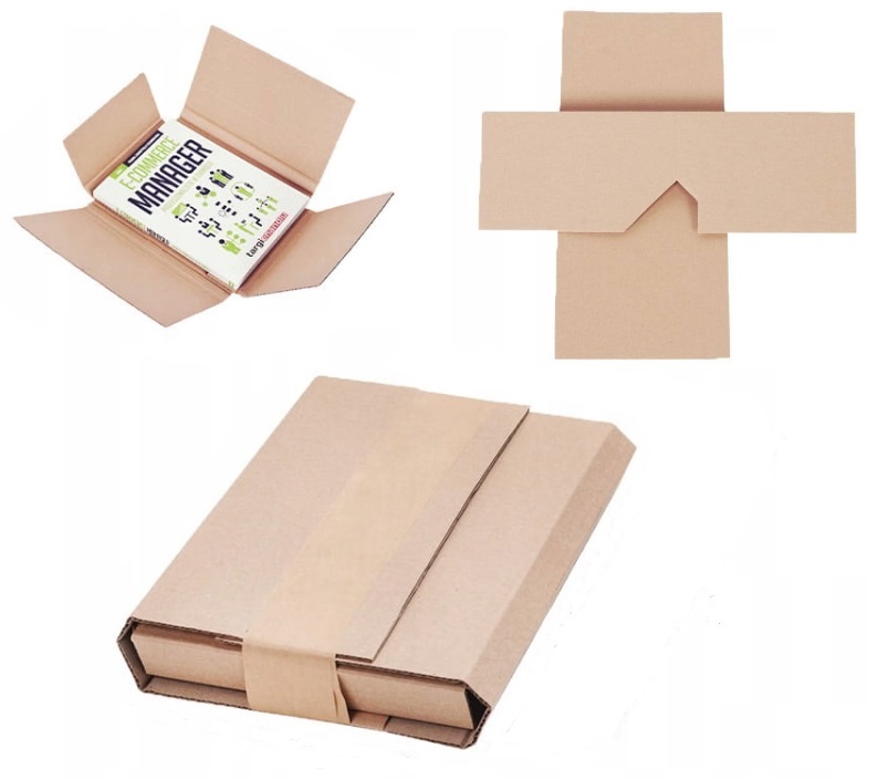 Karton Na Książki Owijki Multimail A4 310x215x30 MM 100SZT