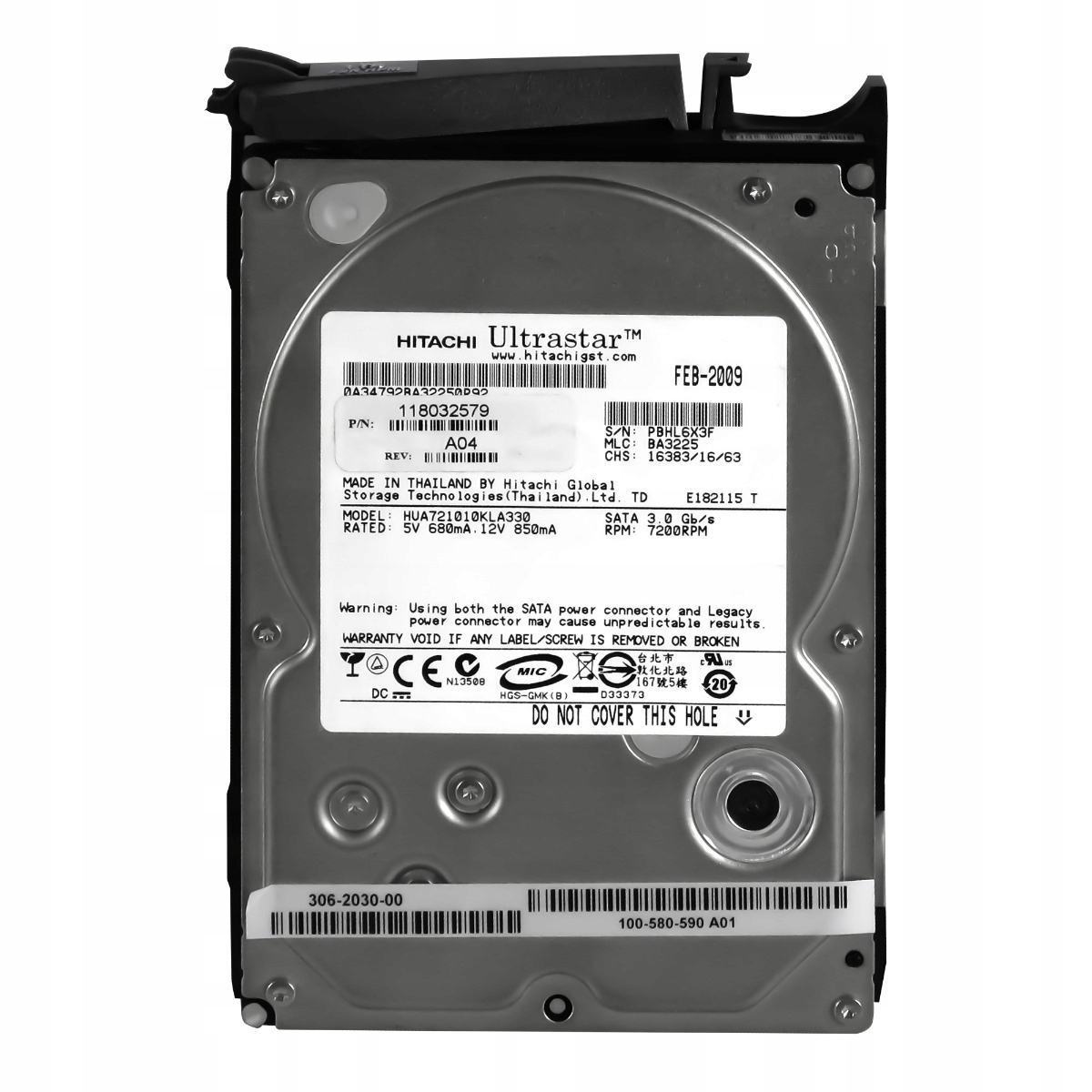 Emc 118032579 100-580-590 1TB 7.2K 32MB Sata II 3.5'' HUA721010KLA330