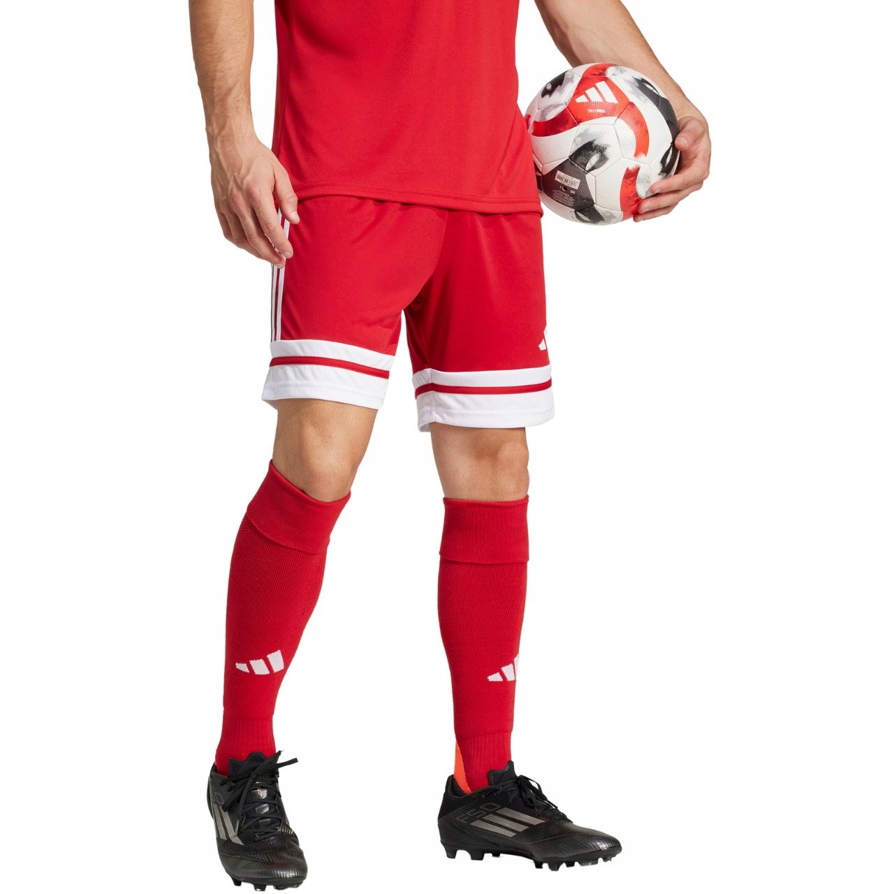 Spodenki męskie adidas Squadra 25 czerwone JE7745 R. M