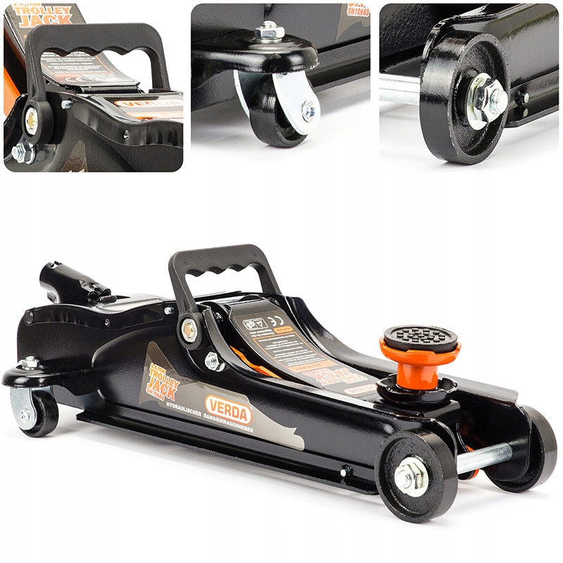 PODNOŚNIK SAMOCHODOWY HYDRAULICZNY WARSZTATOWY LEWAREK ŻABA LEWAR 2,5T EAN (GTIN) 5902143900344