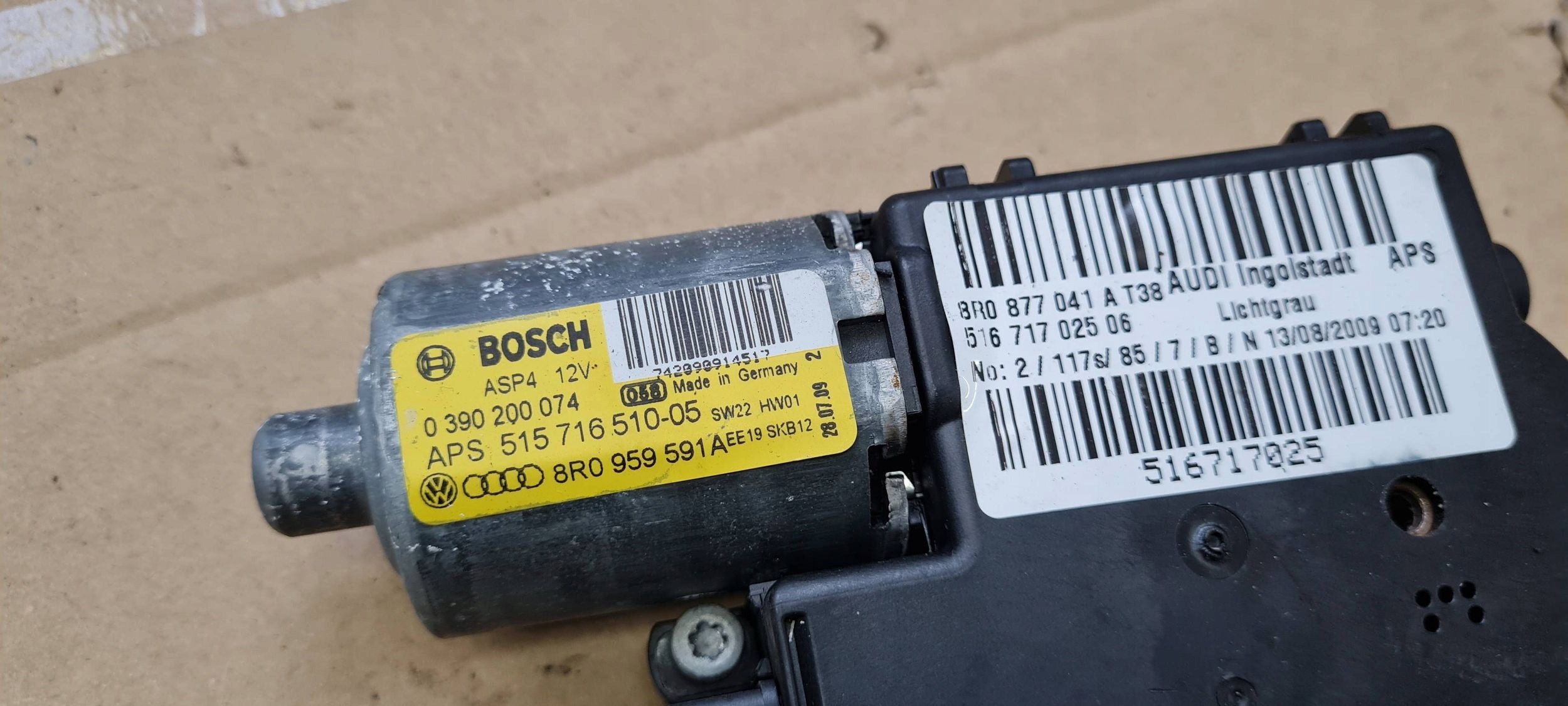 Q5 8R Motor Schiebedach SZYBER 8R0877041A