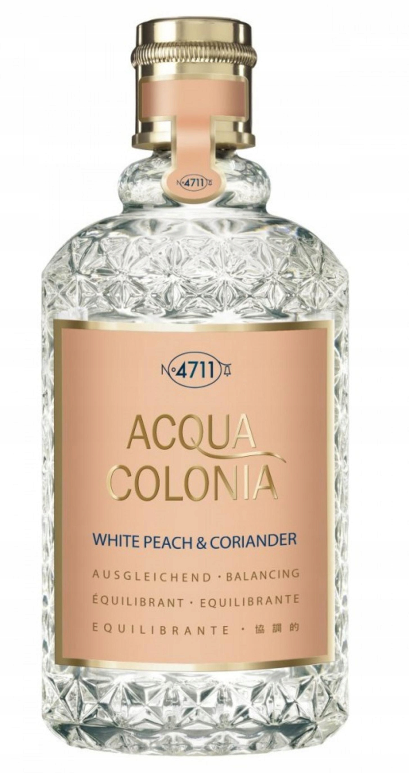 4711, Acqua Colonia White Peach & Coriander, Eau De Cologne, Unisex, 50 ml