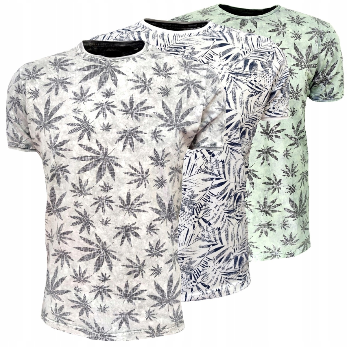 

T Shirt Męski-koszulka, Modny Wzór, Bawełna XXL