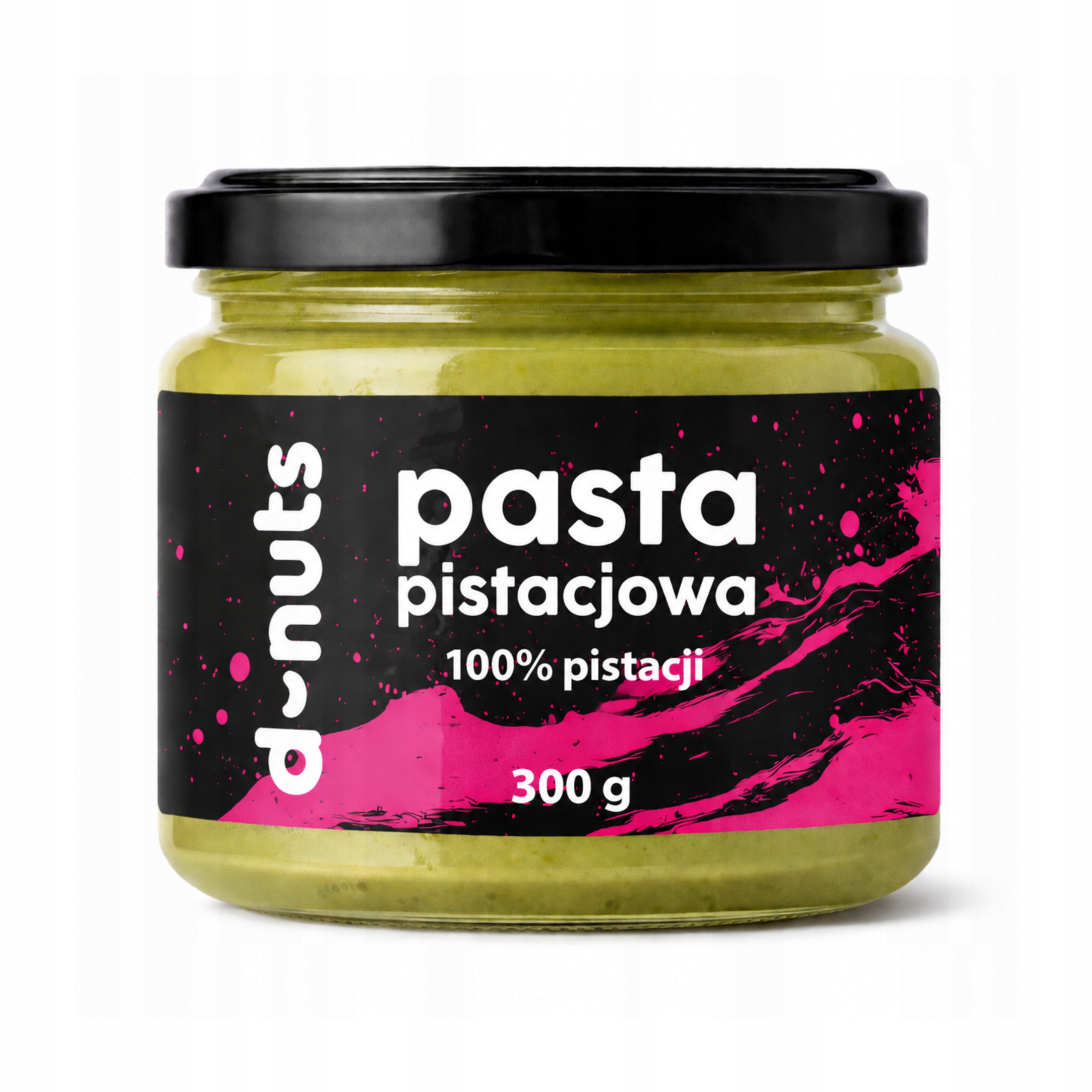 Pistáciová pasta 300 g 100% pistácie přírodní hladký krém premium d-nuts