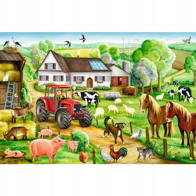 

Puzzle Wesołe gospodarstwo Schmidt Spiele 100 el.