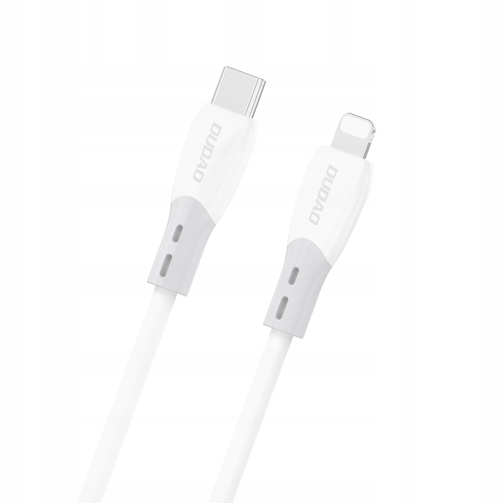 Kabel Dudao L25SX 30 W Usb- C Lightning z miękkim silikonowym oplotem 1 m