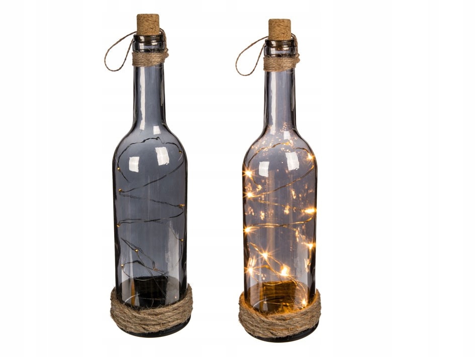 BUTELKA LED DEKORACYJNA LAMPKI LAMPION