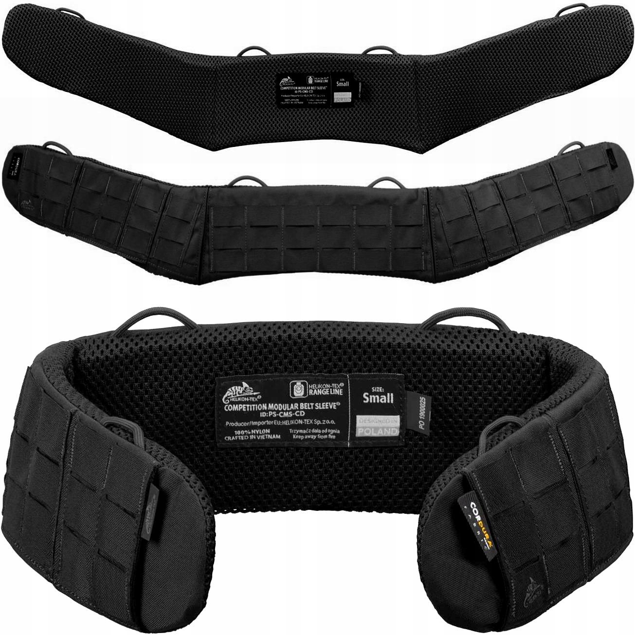 Modulární rukáv pro taktický pás Competition Helikon Černý vel. XL