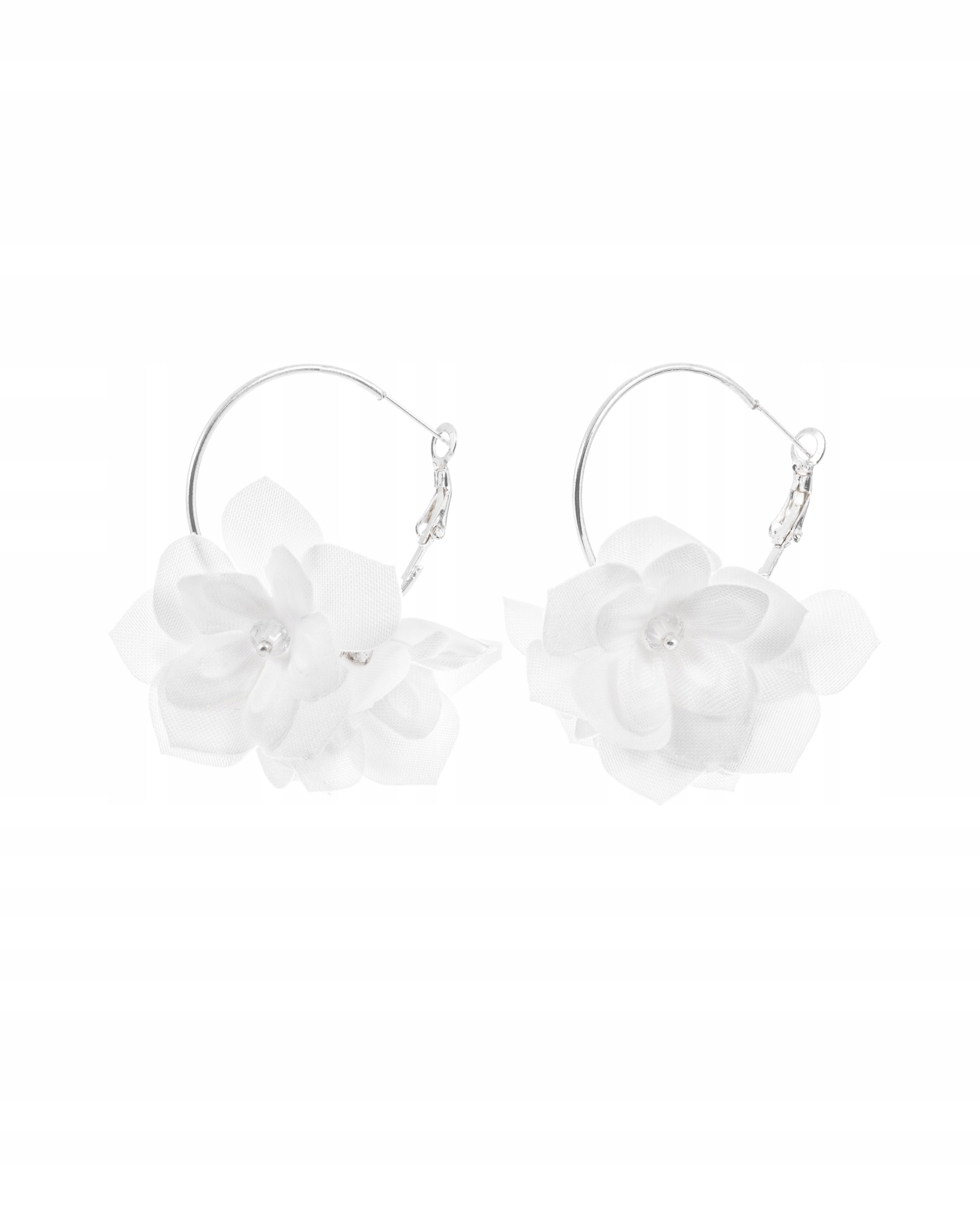 Kolczyki ślubne kwiaty JASMIN