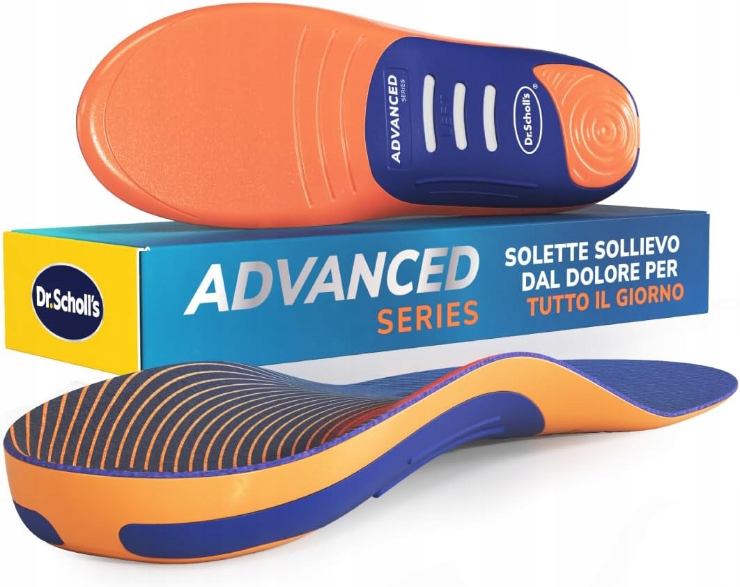 Wkładki Dr. Scholl's Solette Advanced Pain Relief 150kg Eu 43.5-44