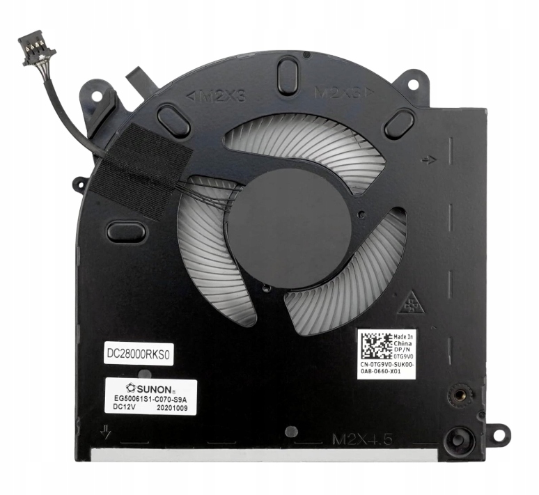 Ventilátor Dell Alienware M15 R3 R4 Rtx 2070 3070 Gpu 0TG9V0