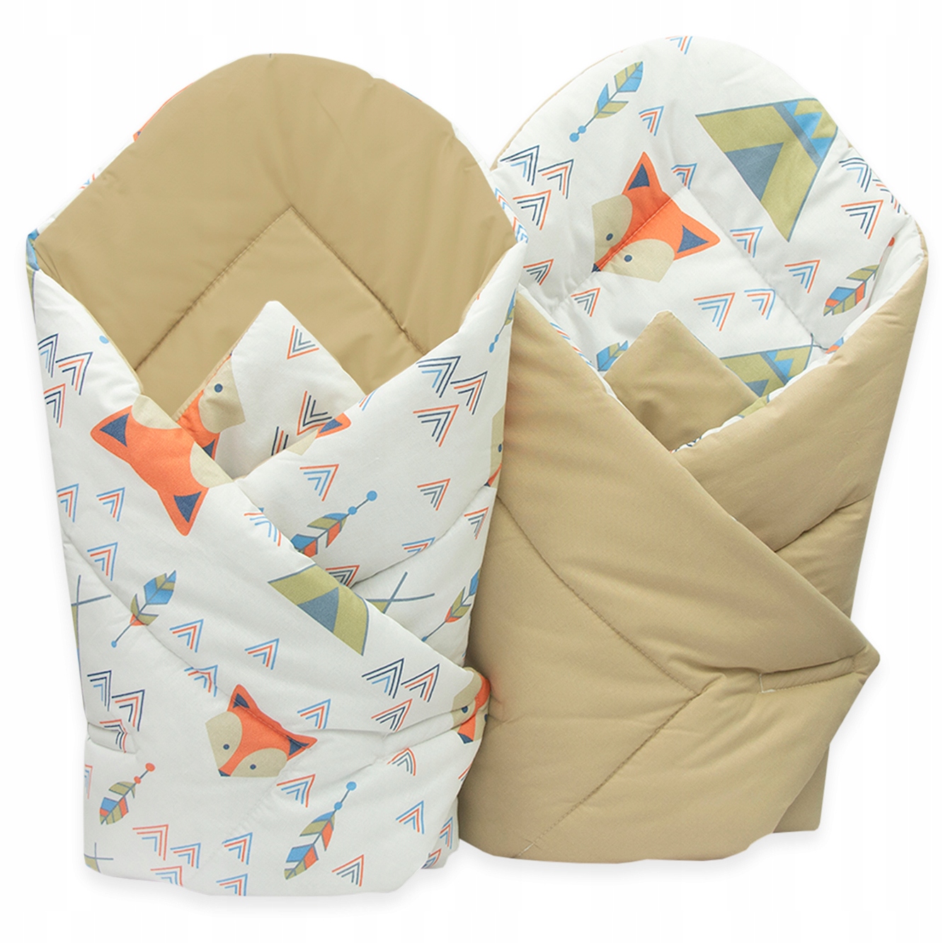 BECIK ROŻEK NIEMOWLĘCY BAWEŁNA DWUSTRONNY WZORY!