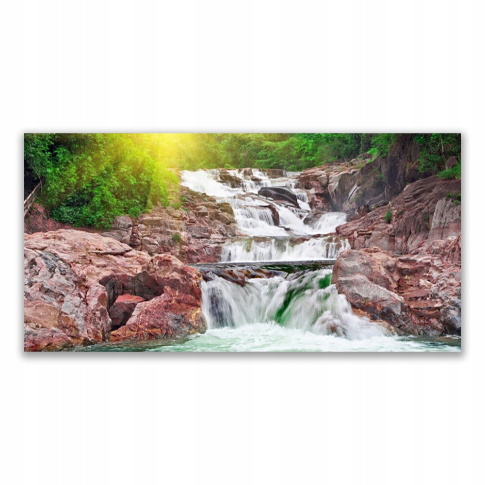 

Obraz nowoczesny z grafiką 120x60 Wodospad Natura