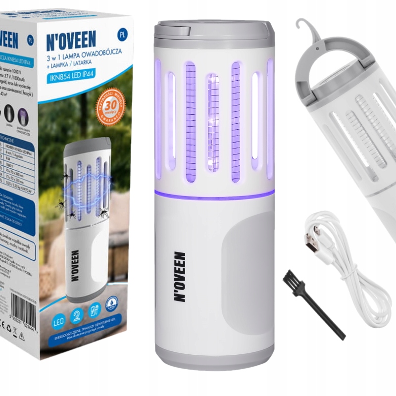 

Lampa owadobójcza akumulator Namiot Biwak Latarka