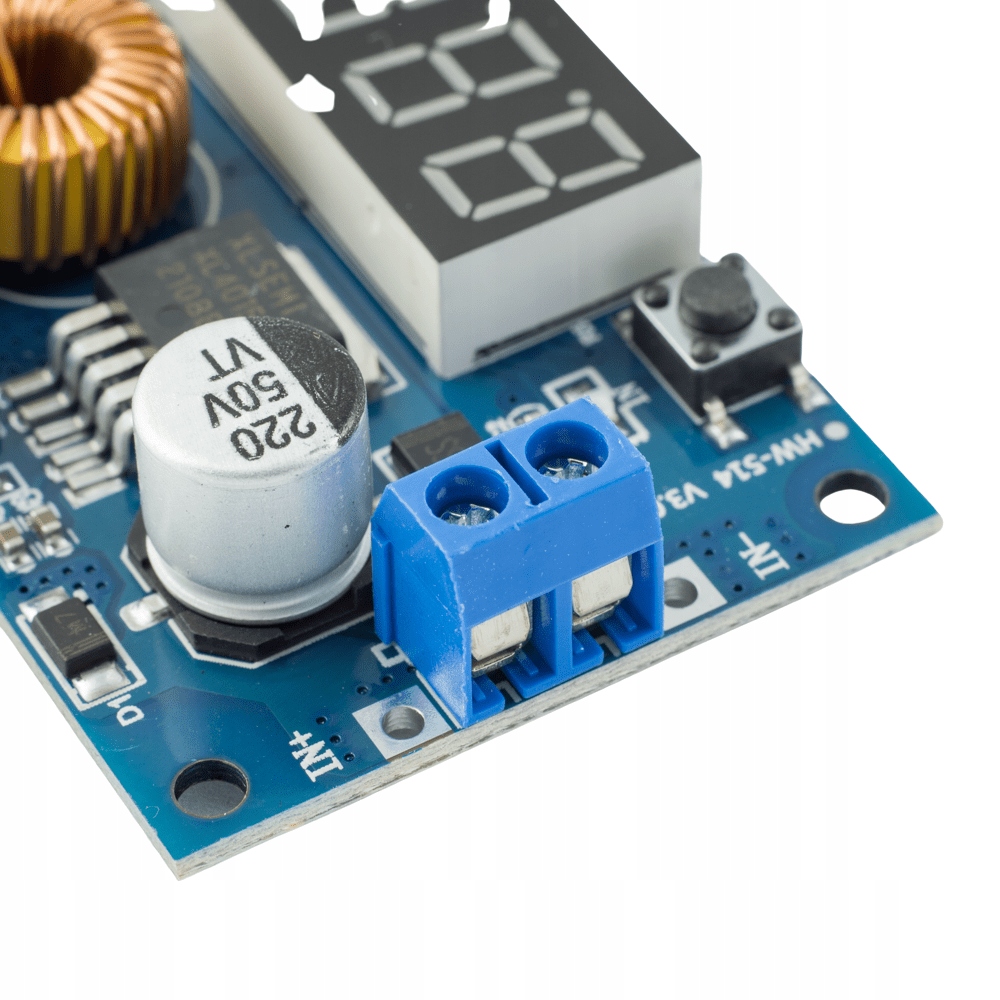 PRZETWORNICA REGULATOR NAPIĘCIA DC-DC XL4015 LCD Rodzaj przetwornica