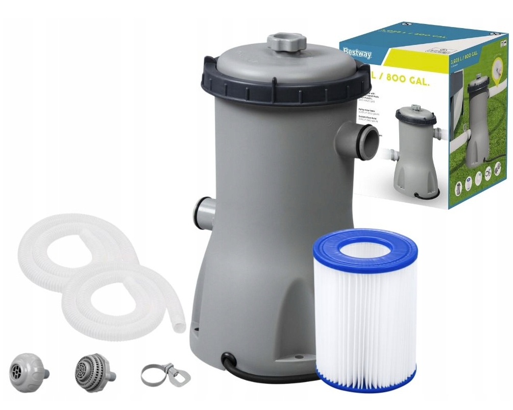 Filtrační Čerpadlo Kartušová bazénová filtrace Do Bazénu 3028 l/h Bestway 58386