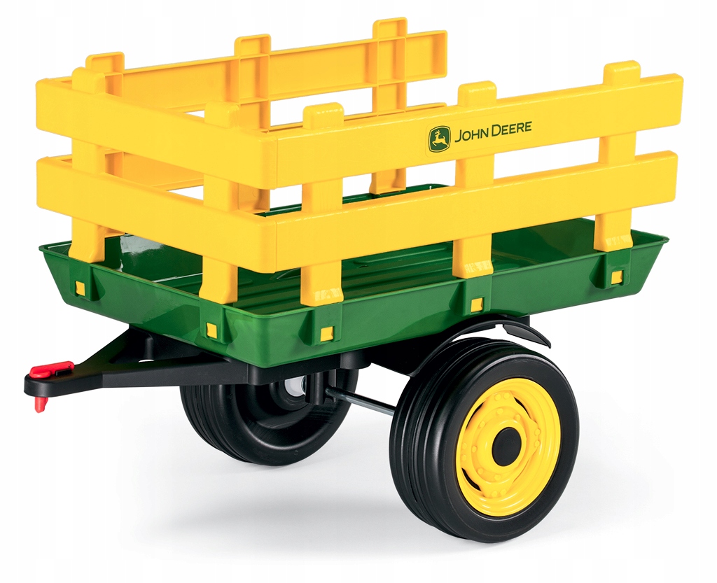 Przyczepa Traktor Koparka 12V John Deere Peg Perego