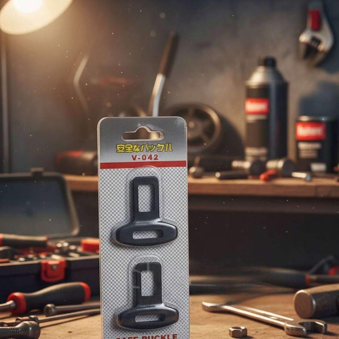 ZAŚLEPKA WTYCZKA DO PASA PASÓW BEZPIECZEŃSTWA - SAFE BUCKLE - ZESTAW 2 SZT. Wersja Europejska