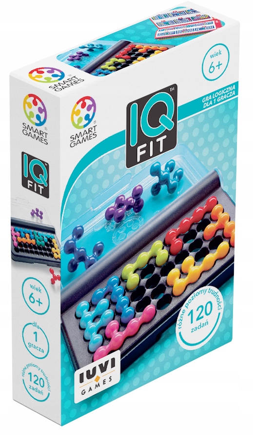 GRA SMART GAMES IQ FIT GRA LOGICZNA 120 ZADAŃ