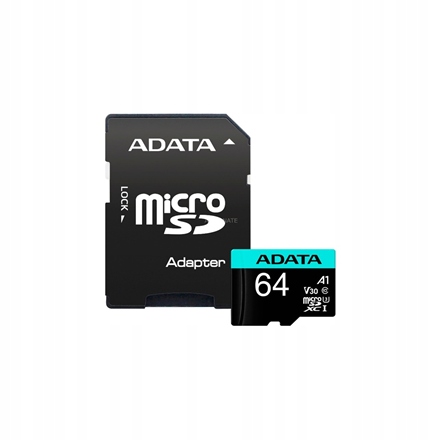 Adata Premier Pro Uhs-i U3 V30S 64 Gb MicroSDXC Paměť flash třídy