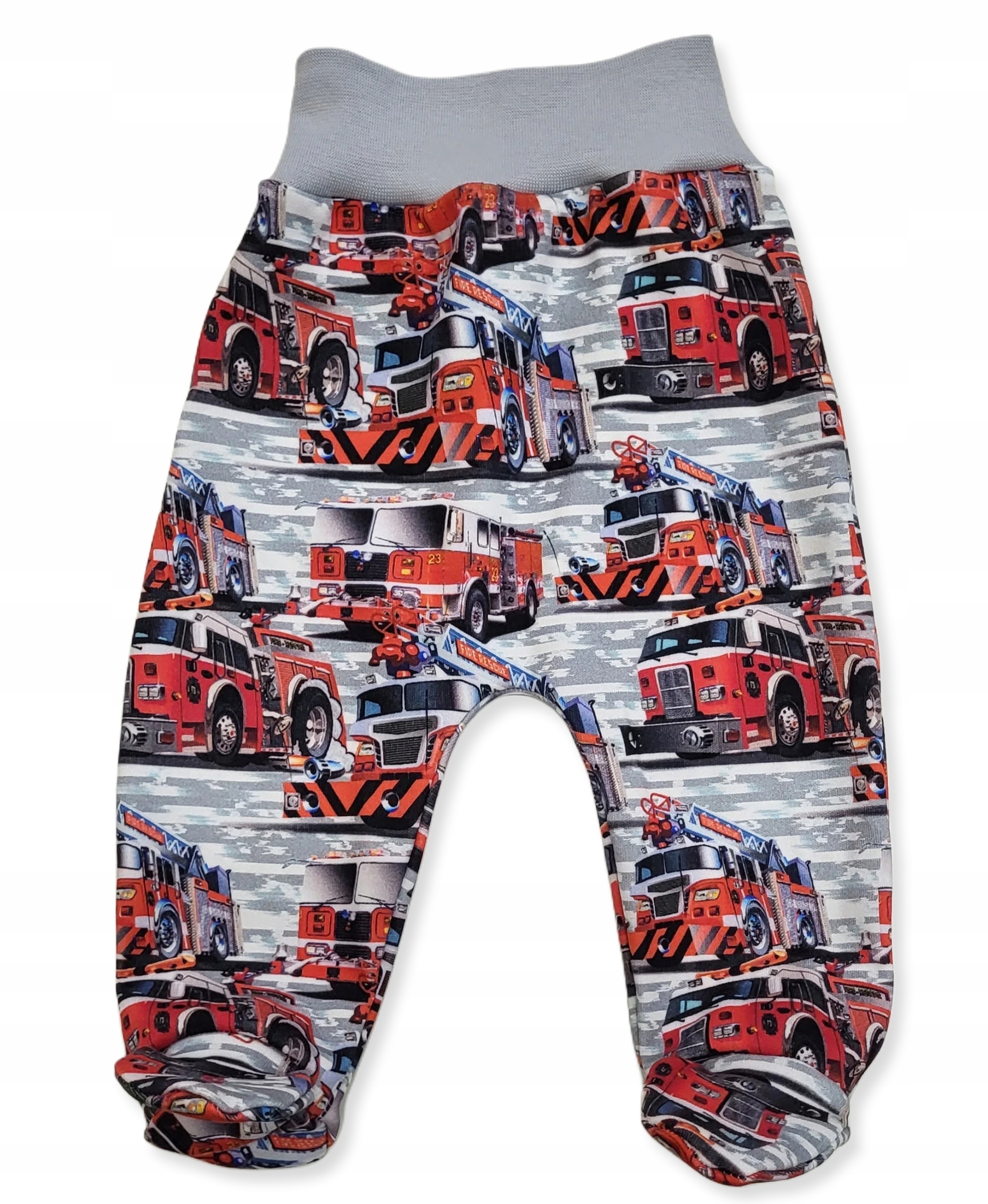 PÓŁŚPIOCHY 74 spodenki BEZUCISKOWE niemowlęce od PRODUCENTA STRAZ POŻARNA
