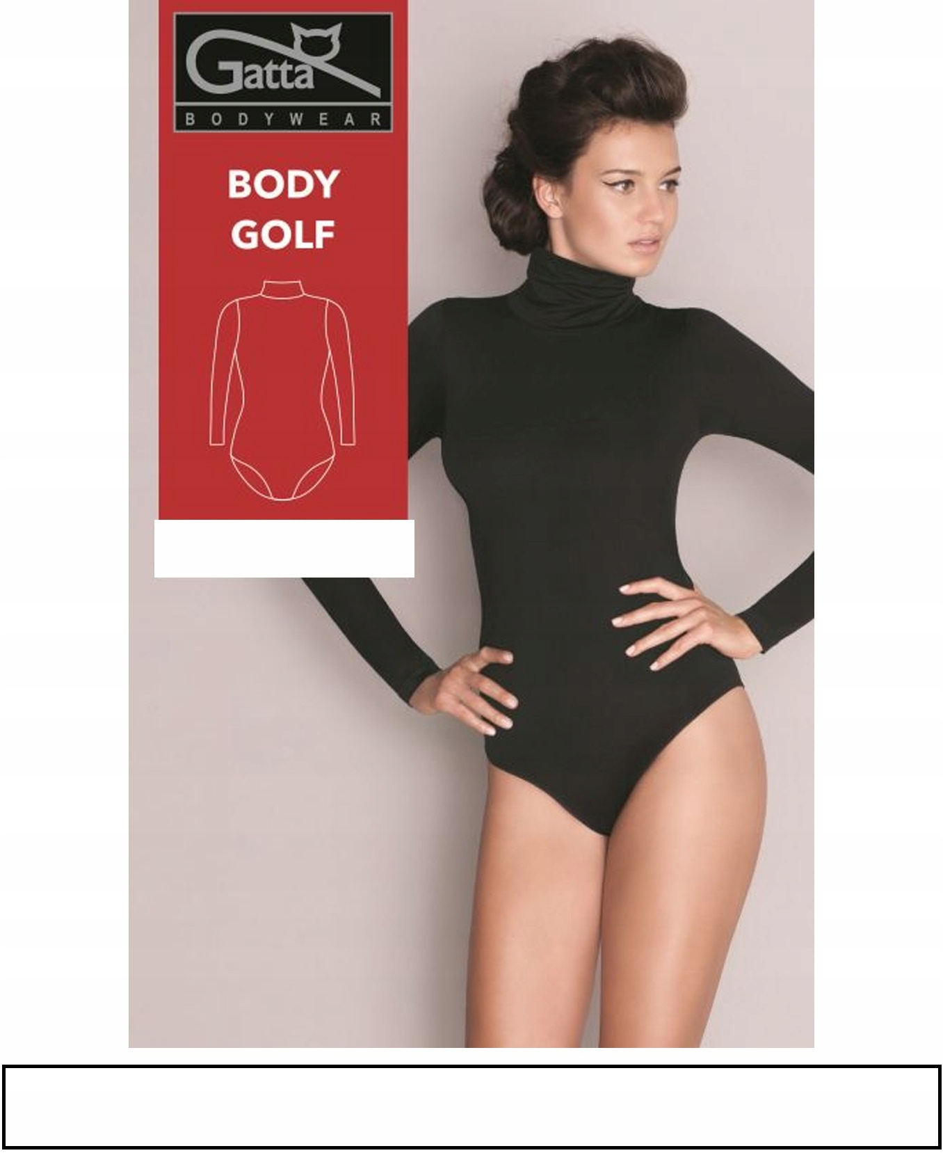 Gatta Tričko Body Golf L/White