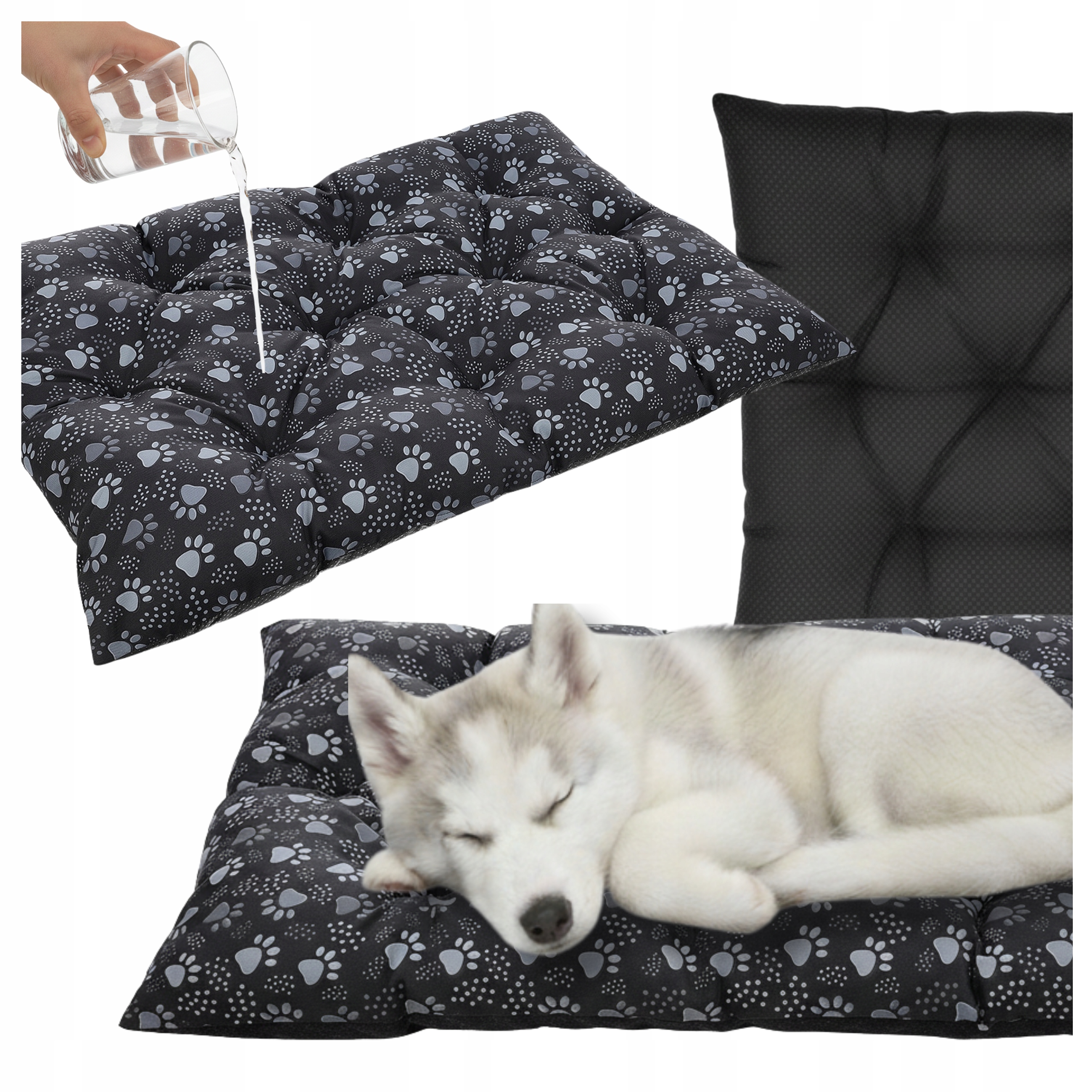 Levně Pelíšek pro psa kočku Matrace Polštář 120x70 Voděodolné Měkké do auta