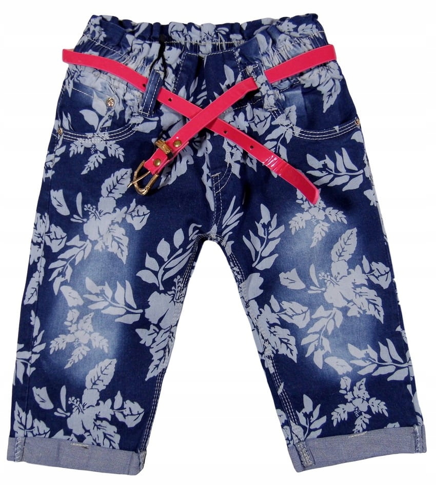 

Kwiaty krótkie spodenki Jeans 161 Anita 16Y stretc