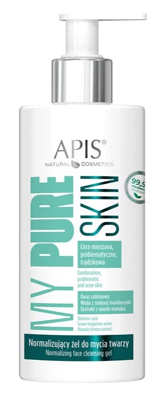 Apis My Pure Skin normalizující gel na mytí obličeje 300 ml