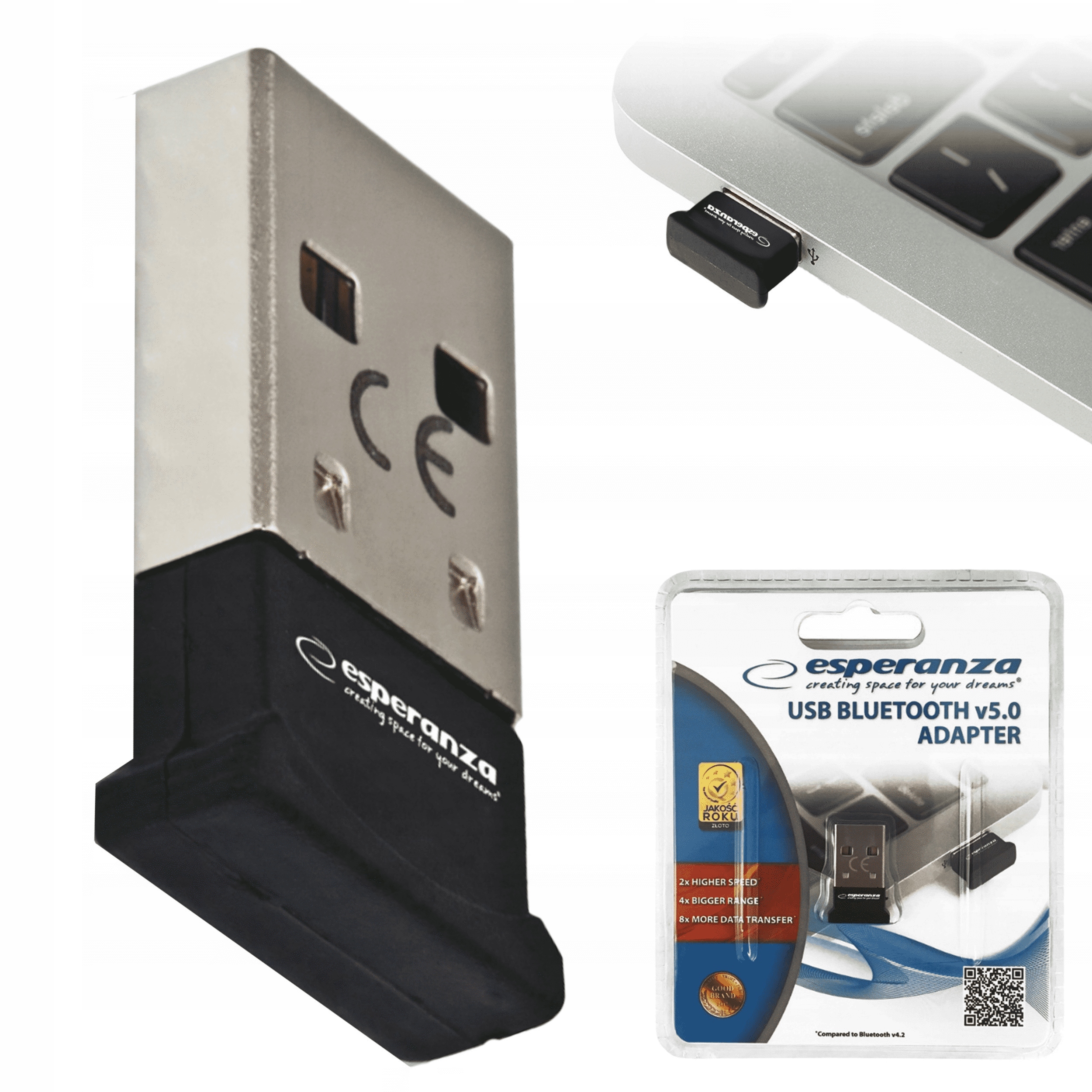 

Adapter Usb Bluetooth v.5.0