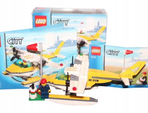 LEGO CITY TOWN 3178 PUDEŁKO INSTRUKCJA ZESTAW Seaplane