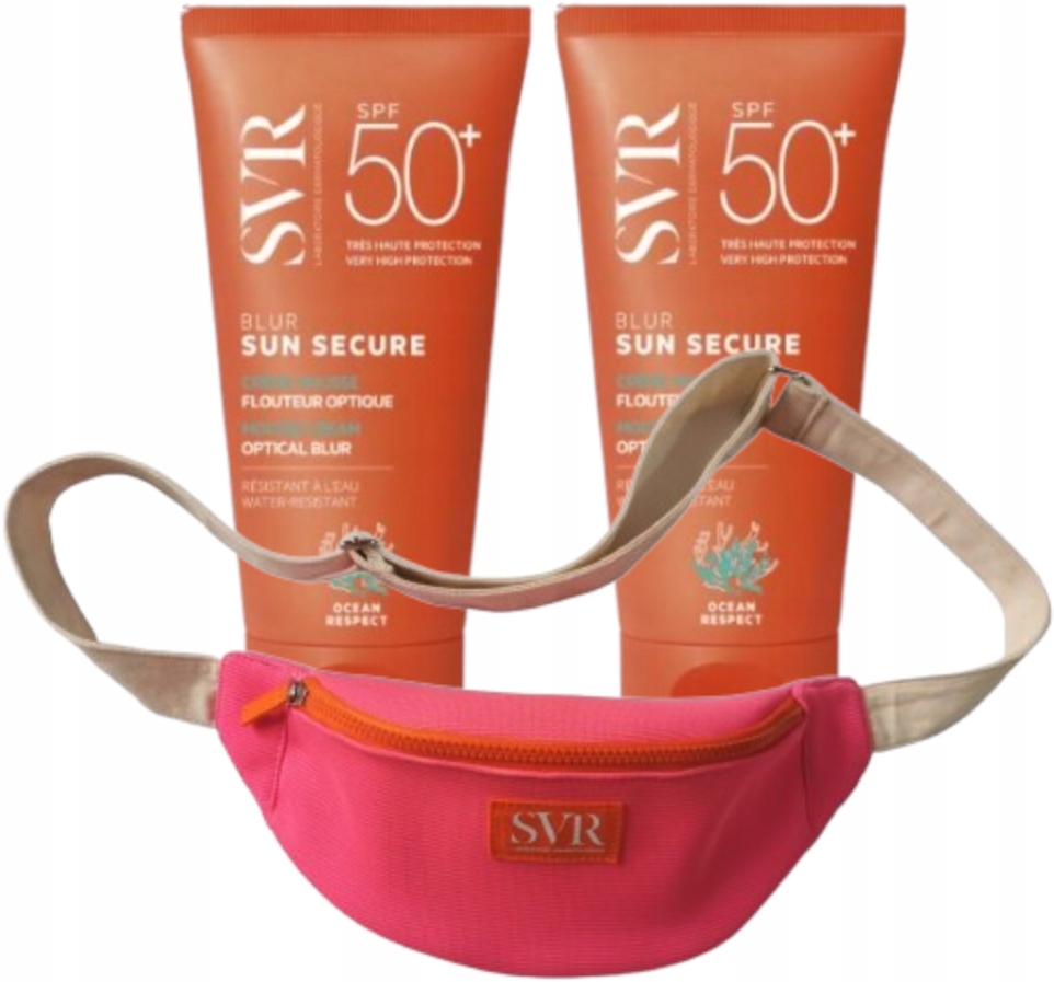 Svr Sun Secure Blur SPF50+ krem ochronny do opalania 2 x 50 ml