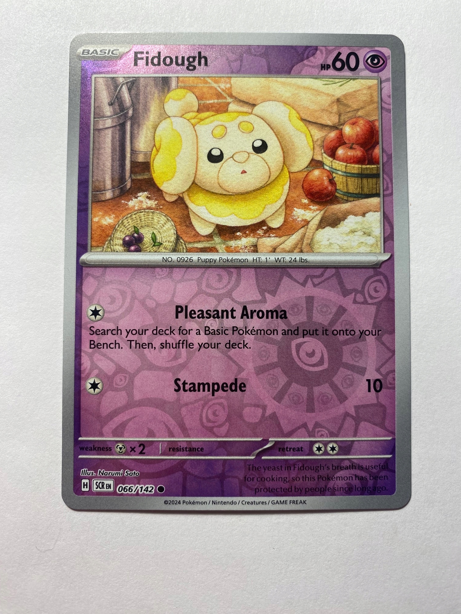 Stellar Crown Reverse 066/142 Fidough