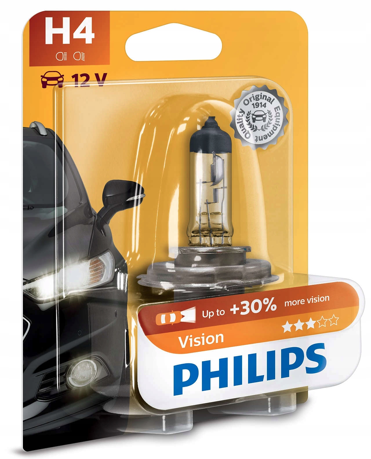 

Philips żarówka H4 Vision +30% 12V 60/55W 1 szt.