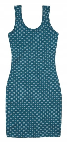 

Bawełniana sukienka w kwiatuszki 152 Nowa