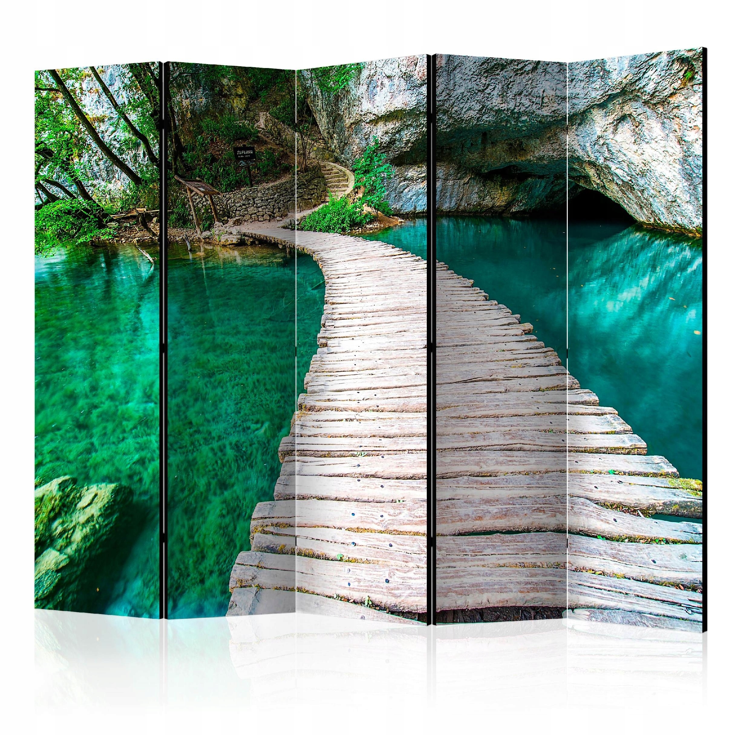 Dekorační Paraván Oboustranný b-C-0423-z-c