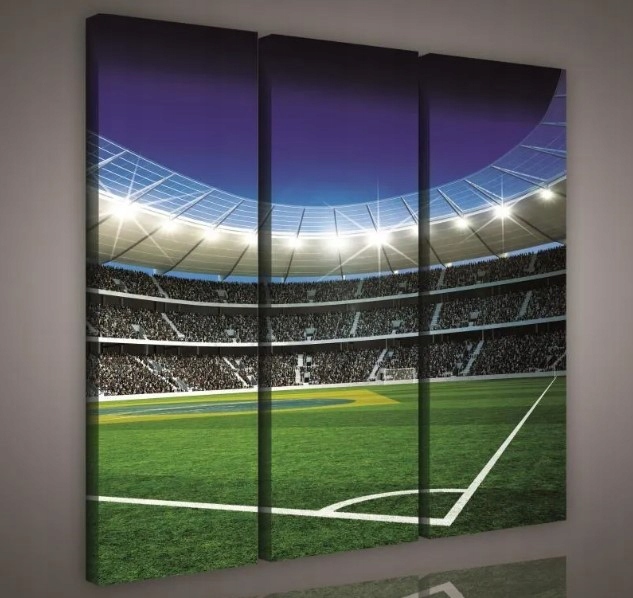 Obraz 90x80 Fotbalový stadion zápas tribuny fanoušci sport emoce atmosféra