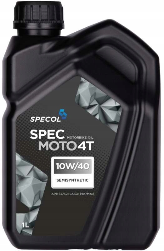 Olej Specol 10W40 1L Spec Moto 4T Semisynth. Motocykle