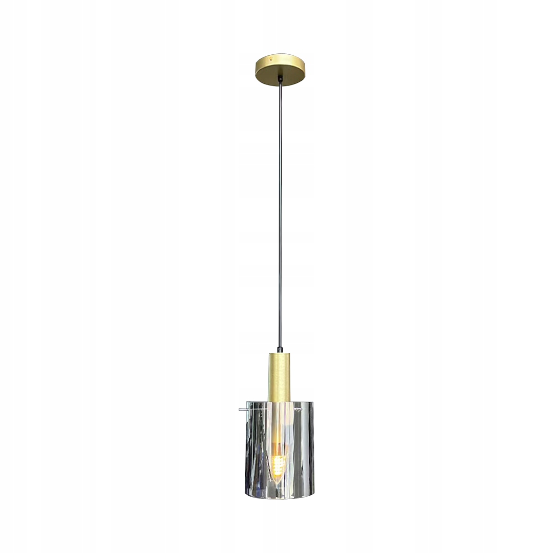 Závěsná lampa Arcadia Gold 1xE27