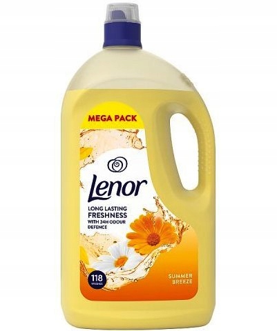 Lenor Summer Breeze płyn do płukania tkanin 118 prań Pack
