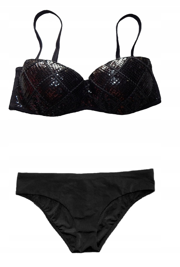 STRÓJ CALZEDONIA CAMPANULA OPASKA CEKINY 80B / S