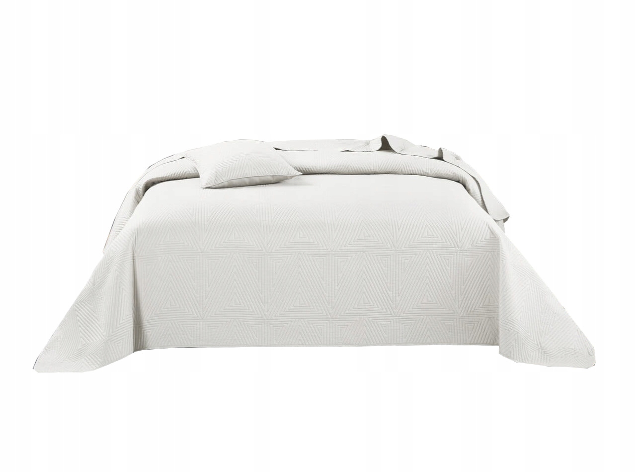 Dekorativní přehoz Trio 200x220 prošívaná, krémový