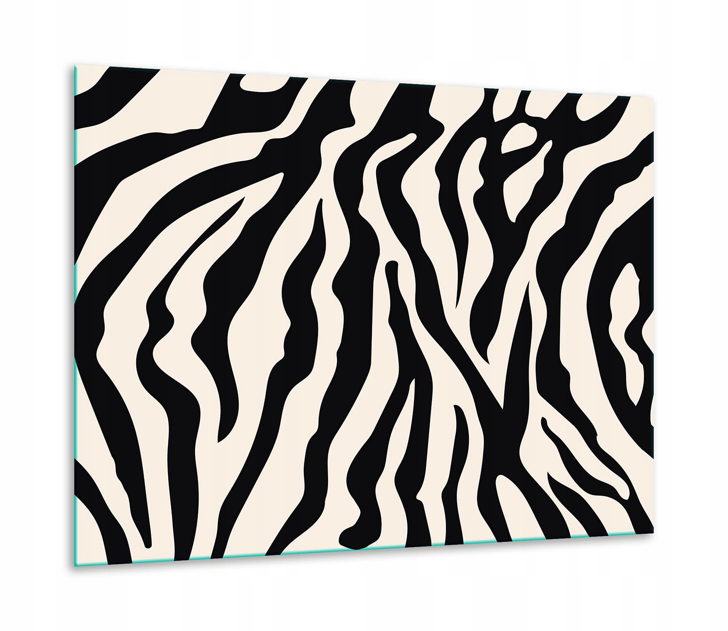 Skleněná Ochranná Deska Na Sporák 60x52 Zebra Kuchyně Indukce 7v1