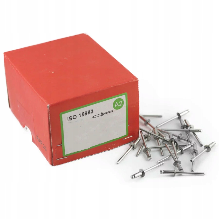 Odtrhovateľné nity 5 mm x 25 mm, Din 7337, Nerezová Oceľ A2 Inox 500 ks