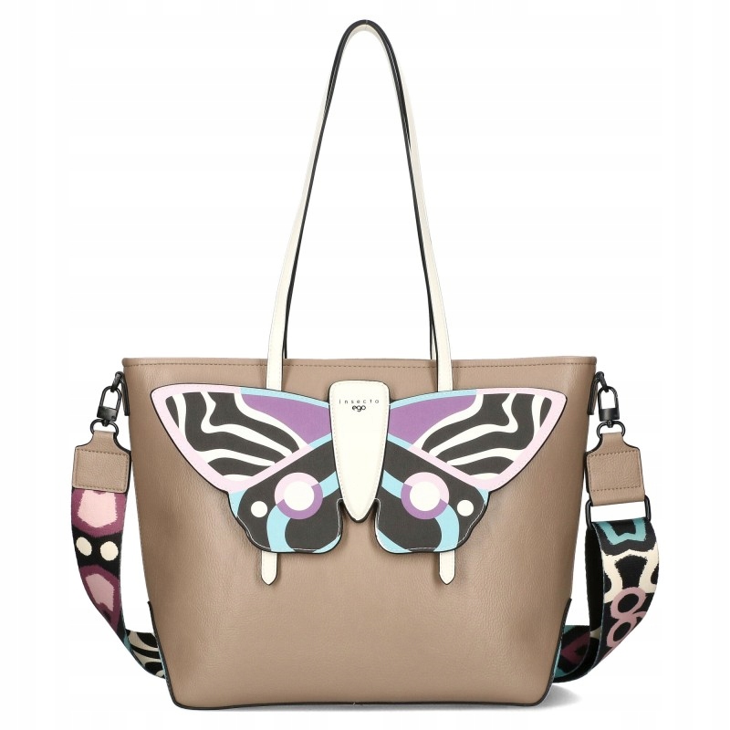 Ego Dámská kabelka s odnímatelným motýlem Mirage Shopper přes rameno Klasická