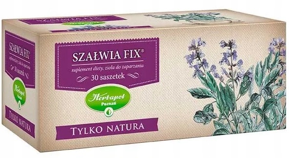 

Herbapol Tylko Natura Szałwia Fix 30 saszetek