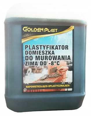 

Plastyfikator Domieszka Do Murowania Zimą -8st 5L