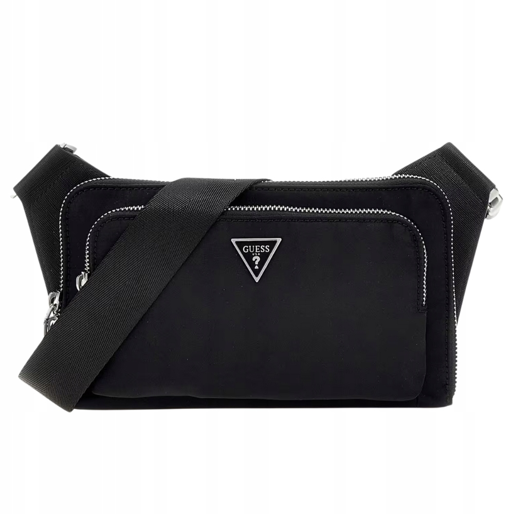 Guess Černá pánská taška/ledvinka Guess Milano