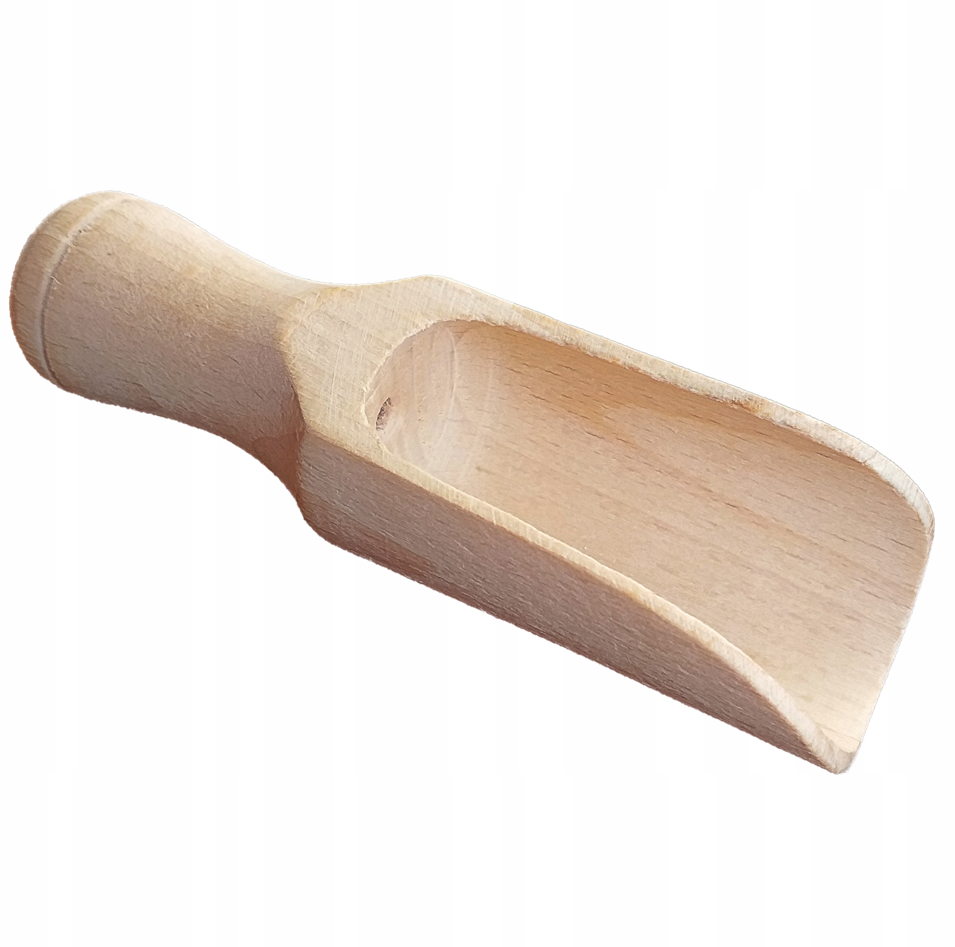 

czerpak łopatka nabierak drewniany 10 cm