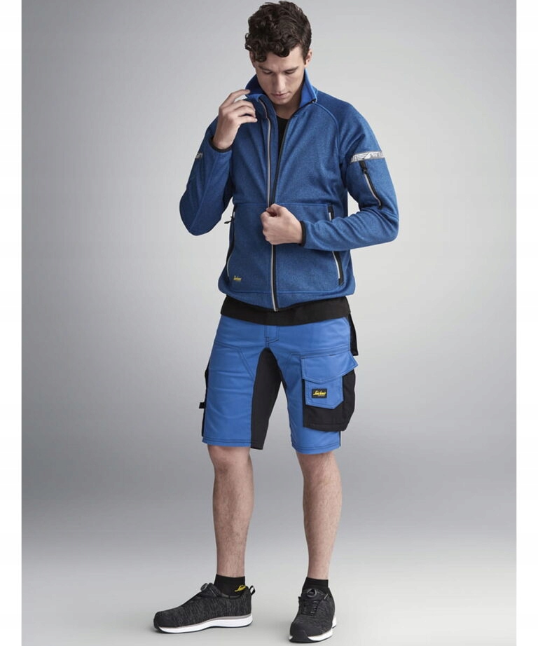krótkie SPODENKI męskie robocze SNICKERS 6153 true blue r. 58 Model stretch